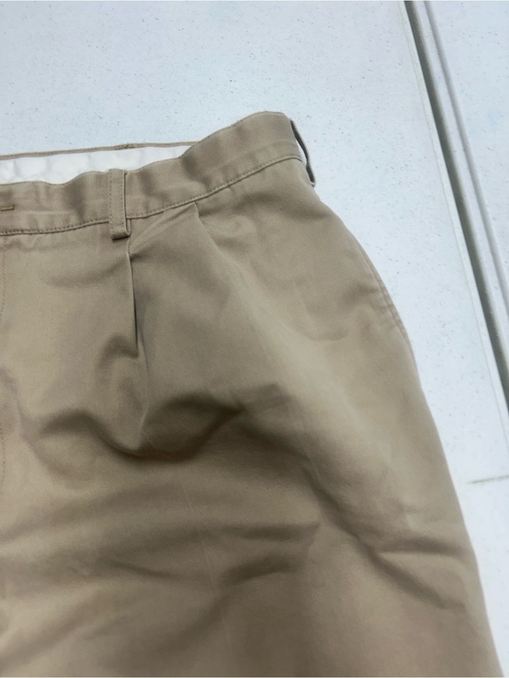 Lands End 36x30 Classic Khaki Straight-Leg Pants - Picture 2 of 9